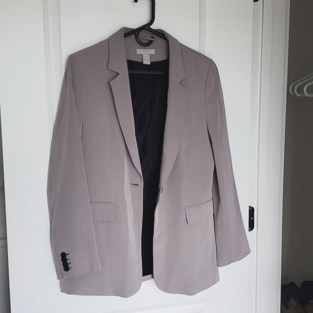 Womens H&M Gray Blazer